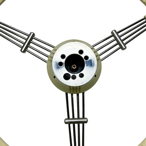 400mm Banjo Vintage Classic Steering Wheel Piano Lacquer Process With Stainless Steel Spoke For 1950-1965 Porsche 356 Pre-A A B C (Black) in Saudi Arabia