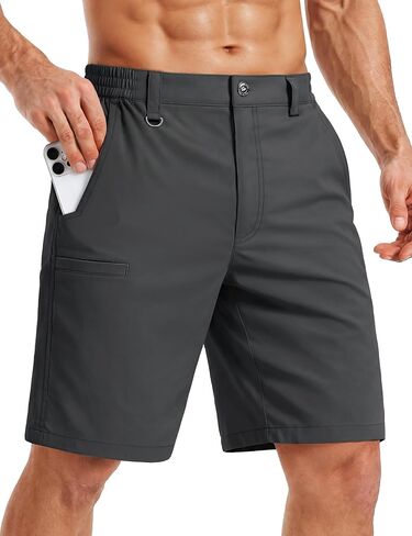 TACVASEN Men's Hiking Cargo Shorts Quick Dry Water-Resistant Lightweight Tactical Outdoor Work Shorts with 8 Pockets in Saudi Arabia