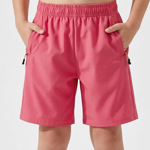 Boys Athletic Shorts Moisture Wicking Comfort Boys Shorts for Active Play Gym Sports School Casual Daily Wear for Boys in Saudi Arabia