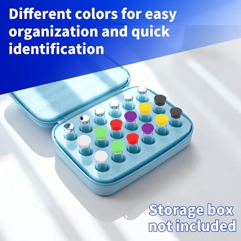 12pcs 5-100ml Glass Vial Protective Caps, 6 Colors Leakproof Dust-Proof Twist-Off Silicone Cap Covers for Injection Vials Liquid Storage & Laboratory Use in Saudi Arabia