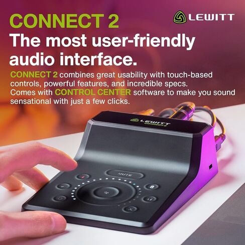LEWITT Connect 2 USB Audio Interface in Saudi Arabia