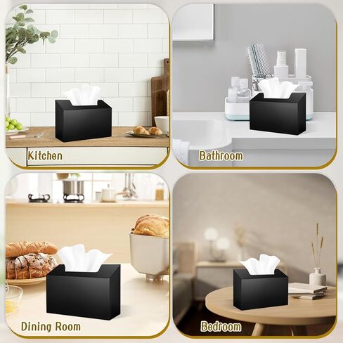 Acrylic Hand Towel Box Cover Holder for Kleenex, Disposable Paper Hand Towels Holder, Bottom Pull-Out & Wall-Mounted, Paper Towel Dispenser Suitable for Home, Office, Bathroom (Glossy White) in Saudi Arabia