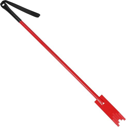 WILLBOND 51.2 Inch Multi-Faceted Ice Chisel Head Design Ice Picks for Breaking Ice Steel Chisel for Ice Fishing with PVC Handle in Saudi Arabia