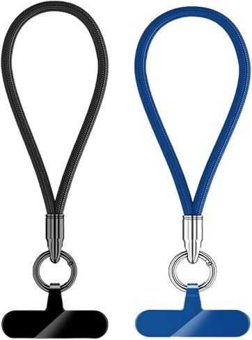 Phone Lanyard 2 Pack, Braided Anti-Theft Strap for Cell Phone, Keys, Camera, Universal Wrist Hand Strap in Saudi Arabia