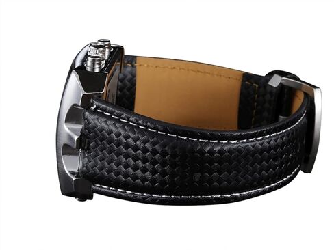 ساعة ShoppeWatch للرجال لحكم كرة القدم وجه مربع كبير LED ثنائي التوقيت تناظري رقمي مضيء وساعة توقيت وسوار جلدي Reloj Deportivo para Hombre Cronometros Wacht in Kuwait