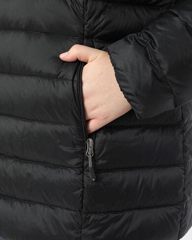 32 Degrees Women’s Plus Size Water-Repellent Packable Down Jacket, Ultra-Light with Detachable Hood in Saudi Arabia