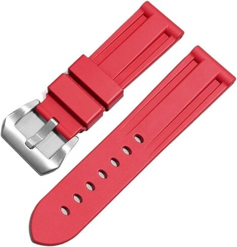 Fluororubber watch strap For Panerai Luminor PAM01312 in Saudi Arabia
