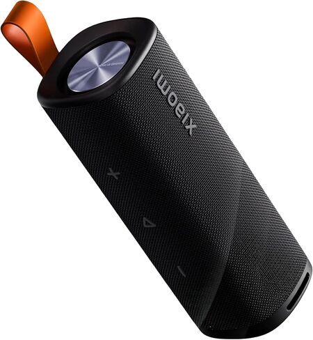 XIAOMI Portable Bluetooth Speaker Bluetooth 5.4, IP67 Wireless Speaker Waterproof with 12 Hours Playback Time, Supports TWS Connection (Black) in Saudi Arabia