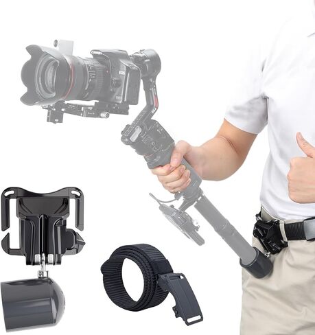 مجموعة أدوات تقليل الوزن لثبات جيمبال المحمولة مع دعم حامل جيمبال وحزام الخصر. امسك Gimbal بشكل أسهل وأطول. يناسب DJI، hohem، Zhiyun، FeiyuTech، Insta360، سلسلة AOCHUAN in Kuwait