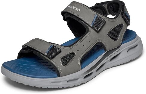 صندل رجالي من Skechers بـ 3 أشرطة مفتوحة عند الأصابع in Kuwait