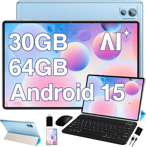 جهاز لوحي للأطفال يعمل بنظام Android 15 مقاس 9 بوصة للأطفال، ثماني النواة، 12 جيجابايت + 32 جيجابايت + 1 تيرابايت، شاشة 1340 * 800 IPS للأطفال الصغار مع حافظة EVA مقاومة للسقوط، 2.4G + 5G WiFi 6، مراقبة الأبوية - وردي in Saudi Arabia