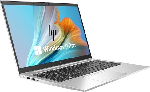 كمبيوتر محمول HP EliteBook 845 G8 مقاس 14 بوصة FHD للأعمال، كمبيوتر محمول AMD Ryzen 5 Pro 5650U 2.30 جيجا هرتز، ذاكرة الوصول العشوائي 16 جيجا، 512 جيجا SSD، لوحة مفاتيح بإضاءة خلفية، Windows 11 Pro - فضي (متجدد) in Kuwait