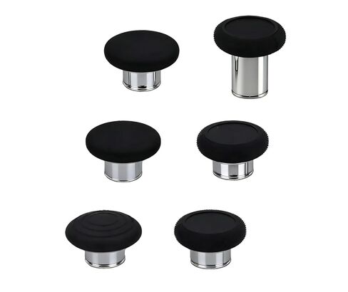 6 in 1 Metal Thumbsticks for Xbox One Elite Series 2, Elite 2 Core Controller Thumbsticks Joystick Replacement for Xbox Elite Series 2, Includes 1 Tall, 1 Wide Dome, 2 Standard, 2 Classic (Blue) in Saudi Arabia
