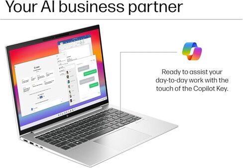 HP EliteBook 840 G11 Business Laptop 14.0" Touchscreen IPS WUXGA (Intel Core Ultra 7 155U, 32GB DDR5, 1TB PCIe SSD, Intel Graphics, Backlit KYB, Fingerprint, 2 Thunderbolt 4, Win 11 Pro) in Saudi Arabia