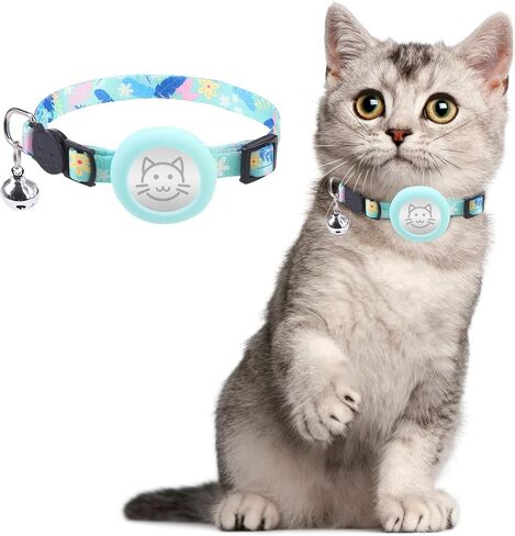 KOOLTAIL Cat Christmas Collar Breakaway with Bowtie and Bells, 3 Pack Cute Kitten Collars, Adjustable Safety Buckle Snowman Santa Claus Charm Pendant Pet Collars for Kitty Boys Girls Cats Holiday in Saudi Arabia