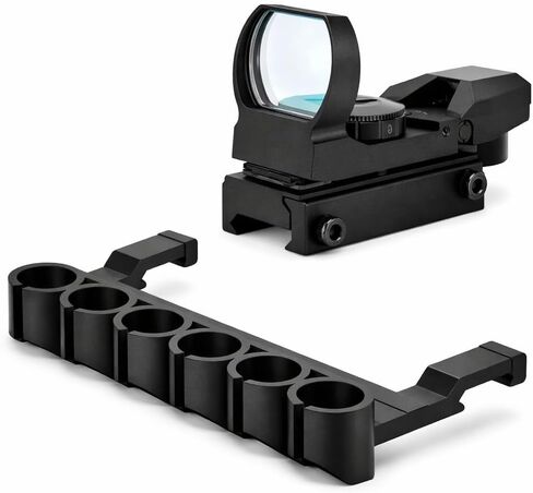 GOTICAL - Side Saddle 12 Gauge Shotgun Shell Holder | Compatible with Picatinny Mounting Platforms, 12-Gauge Shotgun Shell Carrier for Shotguns with Picatinny Rail in Saudi Arabia