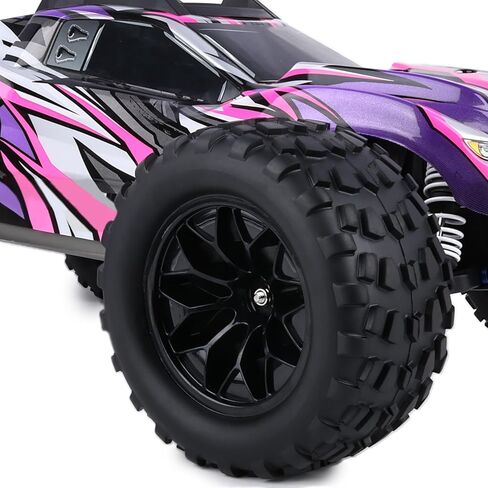 إطارات وعجلات 12 مم سداسية RC مقاس 1/10 لإطارات وعجلات شاحنة RC من أجل Traxxas Rustler Stampede 2wd 4x4 vxl Hoss E-Revo Redcat Volcano EPX RIAARIO AMORIL إطارات وعجلات مُلصقة مسبقًا 4 قطع in Kuwait