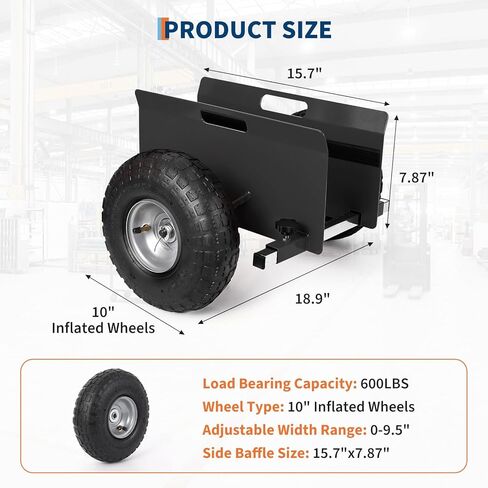 لوحة Garvee Dolly 600 LBS، محرك الحوائط الجافة القابل للتعديل مع إطارات مطاطية قابلة للنفخ مقاس 10 بوصات، لوح دوللي يتحرك على جميع التضاريس لألواح الحوائط الجافة ونقل مواد الباب in Saudi Arabia