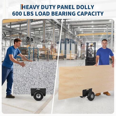لوحة Garvee Dolly 600 LBS، محرك الحوائط الجافة القابل للتعديل مع إطارات مطاطية قابلة للنفخ مقاس 10 بوصات، لوح دوللي يتحرك على جميع التضاريس لألواح الحوائط الجافة ونقل مواد الباب in Saudi Arabia