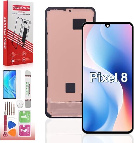 استبدال شاشة OLED لـ Google Pixel 6 Pro مع إطار Pixel 6 Pro استبدال الشاشة G8VOU GLUOG شاشة LCD رقمية تعمل باللمس مع أدوات 6.7 بوصة (مع وظيفة بصمة الإصبع in Kuwait