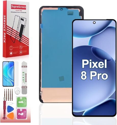 استبدال شاشة OLED لـ Google Pixel 6 Pro مع إطار Pixel 6 Pro استبدال الشاشة G8VOU GLUOG شاشة LCD رقمية تعمل باللمس مع أدوات 6.7 بوصة (مع وظيفة بصمة الإصبع in Kuwait