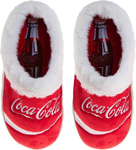 Josmo Coca-Cola Plush Clog Slippers For Men Women Cherry Coke Diet Coke Classic Coke Slip On Indoor Outdoor Slipper For Adults Size 5-12 in Saudi Arabia