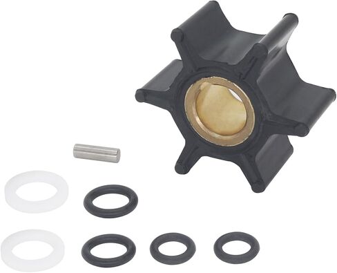 0394711 Water Pump Impeller Repair Kit for Evinrude Johnson OMC BRP 2 Stroke 8 9.9 10 15 HP 1974-UP Outboard Motor Boat Engine Replacement 394711 0387610 387610 0388139 388139 Sierra 18-3327 18-3400 in Saudi Arabia