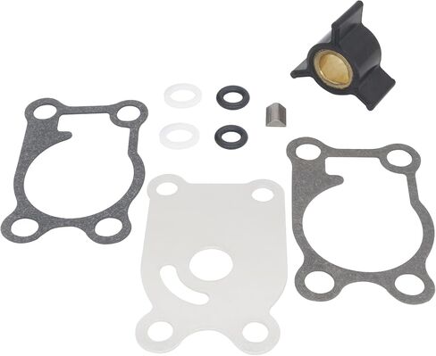 0394711 Water Pump Impeller Repair Kit for Evinrude Johnson OMC BRP 2 Stroke 8 9.9 10 15 HP 1974-UP Outboard Motor Boat Engine Replacement 394711 0387610 387610 0388139 388139 Sierra 18-3327 18-3400 in Saudi Arabia