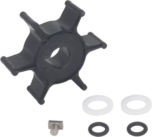 0394711 Water Pump Impeller Repair Kit for Evinrude Johnson OMC BRP 2 Stroke 8 9.9 10 15 HP 1974-UP Outboard Motor Boat Engine Replacement 394711 0387610 387610 0388139 388139 Sierra 18-3327 18-3400 in Saudi Arabia