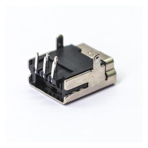 Fengpeng Mini USB أنثى 10 أنواع ذات حافة مسطحة SMT dip 5Pin موصلات منفذ مقبس ذيل مقبس محطات توصيل للجوال (نمط 2,10 قطعة) in Kuwait