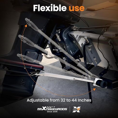 حافظة رافدة maxpeedingrods شديدة التحمل، قابلة للتعديل من 24 إلى 36 بوصة، رأس عالي التحمل، حوامل أسطوانية ومقطورة in Saudi Arabia