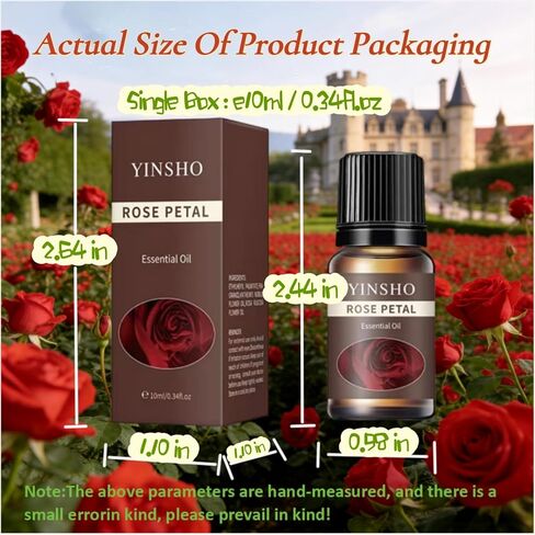 Fragrance Essential Oils Set,12pcs, Aromatherapy Oils for Skin,Diffusers,Home Care,Humidifier Laundry,Candle Making - Lily,Rose,Lavender,Green Tea,Lemon,Jasmine,Freesia,White Tea,Sweet Orange (5mL) in Saudi Arabia