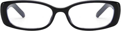 نظارات وهمية مستطيلة للنساء العصرية Y2K Office-Siren Blue Light Glasses مع عدسات شفافة in Kuwait