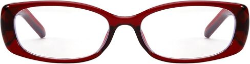 نظارات وهمية مستطيلة للنساء العصرية Y2K Office-Siren Blue Light Glasses مع عدسات شفافة in Kuwait