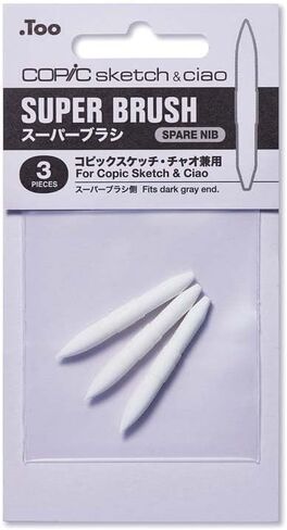 Copic Markers Super Brush Nib (003355), White in Saudi Arabia