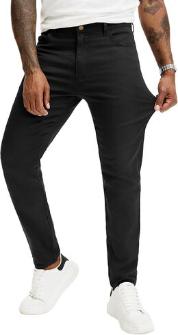 JEMLDL Men's Slim Fit Skinny Stretch Jeans Fashion Dress Casual Tapered Denim Pants with 5 Pockets in Saudi Arabia