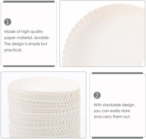 Cabilock Disposable Cup Covers 100Pcs 2.55 Inch Paper Cup Lids Hot Lids Drinking Lids for Coffee Tea Juice Use in Hotels Restaurants Bars Ktv in Saudi Arabia