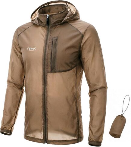 سترة حماية من الشمس بعامل حماية من أشعة الشمس 50+ مع قلنسوة بسحاب للمشي لمسافات طويلة وصيد الأسماك وركوب الدراجات وأكمام طويلة قمصان خارجية للرجال والنساء in Kuwait