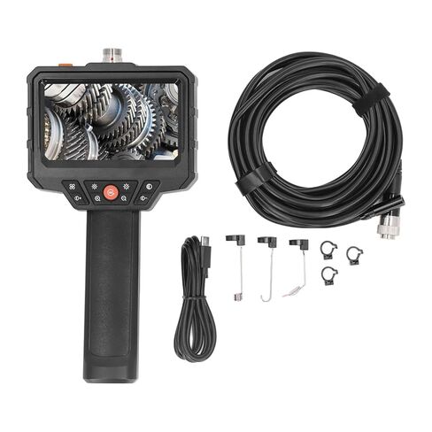 WALFRONT Endoscope Camera with Light, Handheld 4.3 Inch IPS Screen 1080P HD Borescope with 8 Adjustable LED Lights, Water Proof Inspection Camera (1m) in Saudi Arabia