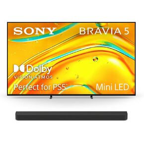 Sony BRAVIA 5 65 Inch TV, Mini LED, 4K Smart Google TV, XR Processor with AI Technology,120hz Television with Dolby Vision/Atmos, Exclusive Features for PlayStation®5, K-65XR50 in Kuwait