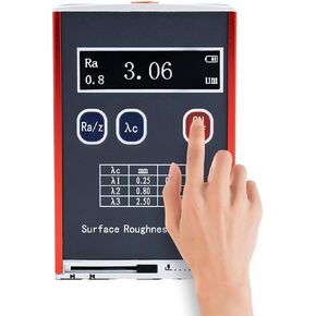 Professional Sur-face Roughness Tester,0.01μm High-Precision Digital Profilometer,Accurate Ra/Rq/Rz/Rt Reading,Data Storage and Output,with Storage Box,for Precision Components in Saudi Arabia