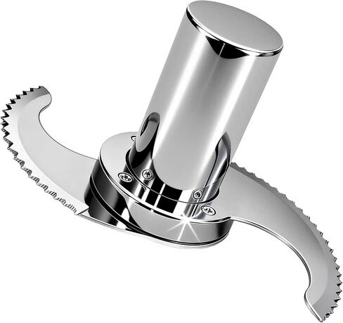 27055 Serrated Blade for Robot Coupe Commercial Food Processor, Replacement for R2, R2A, R2N, R2B, R2U, R201, R211, Stainless Steel Case, Reusable, Sharper, Microplastic Free, 5 Year Warranty in Saudi Arabia