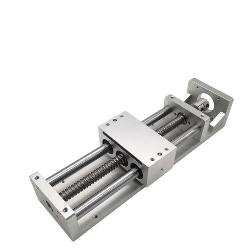 CNC Aluminum Linear Movement Module Platform Heavy Load Sliding Table XYZ Axis Motorized Ball Screw SFU1605 /1610 CNC Router(TH20-86 Motor Bracke,SUF1610-300mm Stroke) in Saudi Arabia