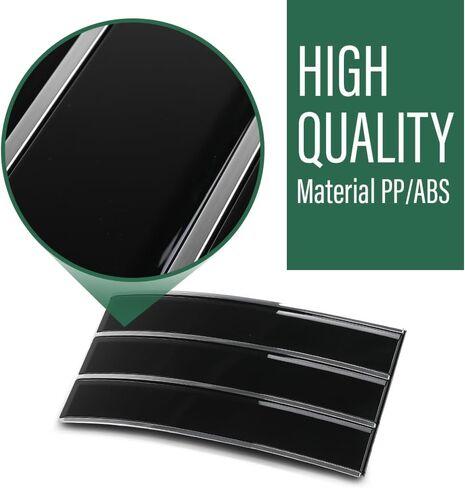 LQI Front Door Side Fender Vent Molding Cover Trim Compatible with Land Rover Range Rover Vogue L405 2013-2022 Left & Right Side Silver in Saudi Arabia
