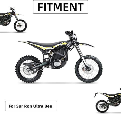 Front Fork Axle Nut for Surron Ultra Bee,Front Wheel Axle Nuts Screws for Dirt Bike Sur Ron Ultra Bee - Black in Saudi Arabia
