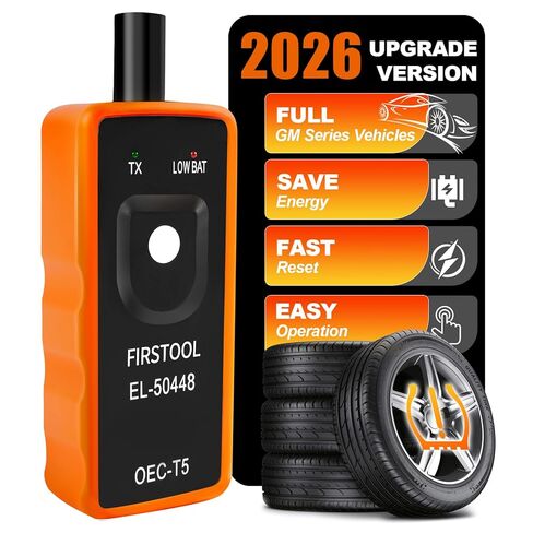 أداة إعادة تعلم TPMS لمستشعر الإطارات GM، EL-50448 أداة إعادة ضبط نظام مراقبة الإطارات التلقائي، أداة إعادة ضبط مستشعر الإطارات OEC-T5، أداة برمجة TPMS لمركبات سلسلة GM 2006-2024 in Kuwait