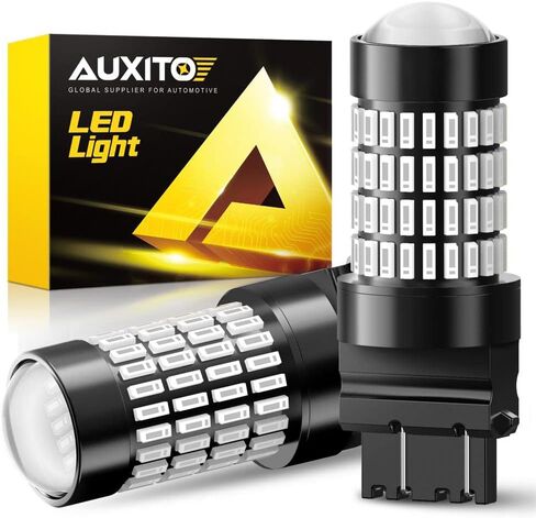 AUXITO 194 LED Bulb 6000K White Canbus Error Free, 168 175 2825 W5W T10 LED Replacement Light Kit for Car Interior Map Marker License Plate Parking Dome Lights, Pack of 4 in Saudi Arabia