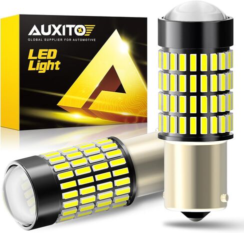 AUXITO 194 LED Bulb 6000K White Canbus Error Free, 168 175 2825 W5W T10 LED Replacement Light Kit for Car Interior Map Marker License Plate Parking Dome Lights, Pack of 4 in Saudi Arabia