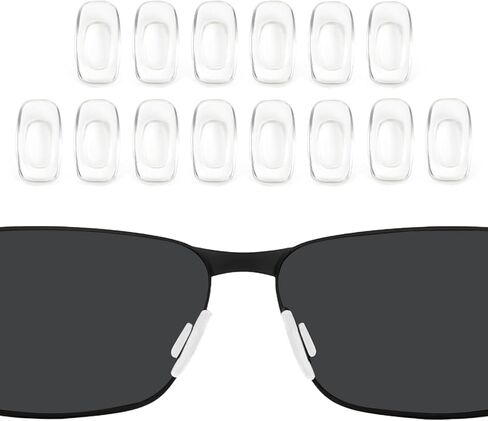 وسادات أنف بديلة لقطع الأنف لنظارات ماوي جيم المتأرجحة MJ787/ Keanu MJ271/ WANA MJ846/ Black Coral MJ249/ Castaway MJ6187/ Ola MJ794 - 3 أزواج من واقي الأنف الأسود in Kuwait
