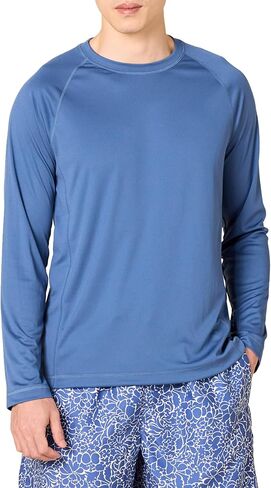 Amazon Essentials Mens Long-Sleeve Quick-Dry UPF 50 Swim Tee in Saudi Arabia